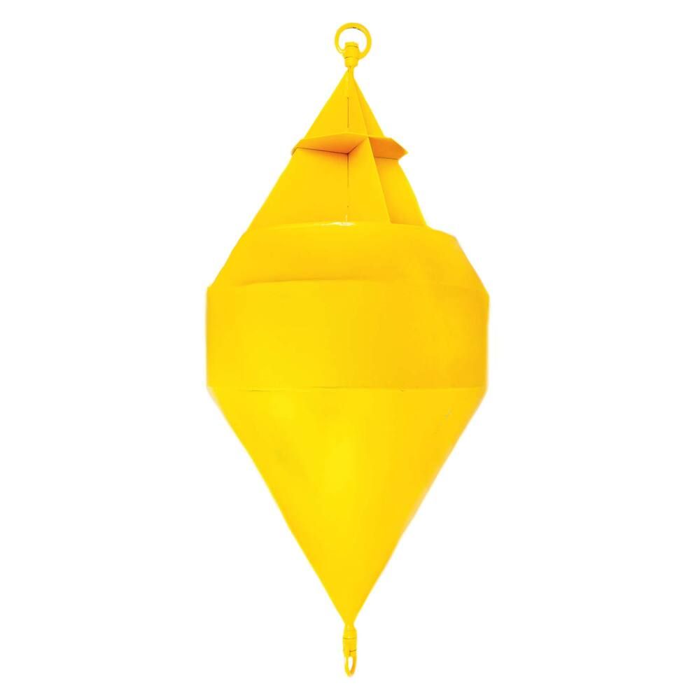 ANKERBOEI+ RADAR-REFLEKTOR GEEL