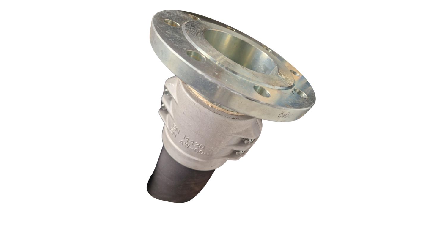 Bunkerslang 6"/ 15 Meter Met RVS 1x Draaiende & 1x RVS Vaste Flens