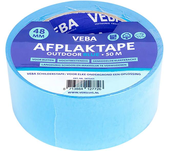 AFPLAKTAPE OUTDOOR BLUE 48mm x 50m