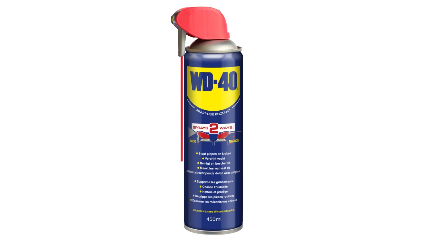 WD-40 MULTI-USE PRODUCT SPRAY SMART STRAW 450ML