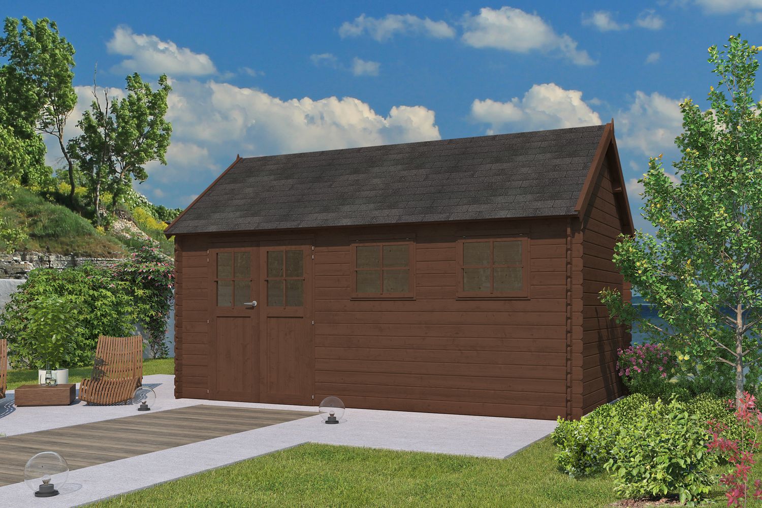 Woodlands Sepia Brown
