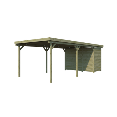 Garages, carports en luifels