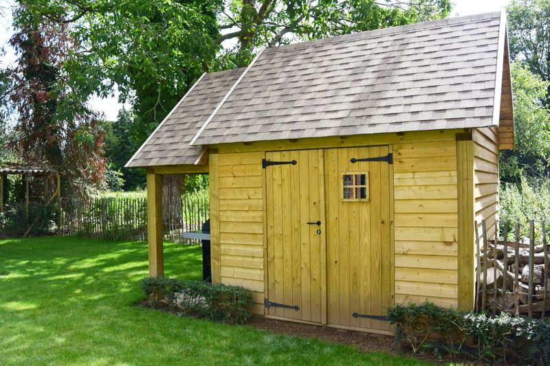 Cottage 3 x 3 met houtstapelplaats