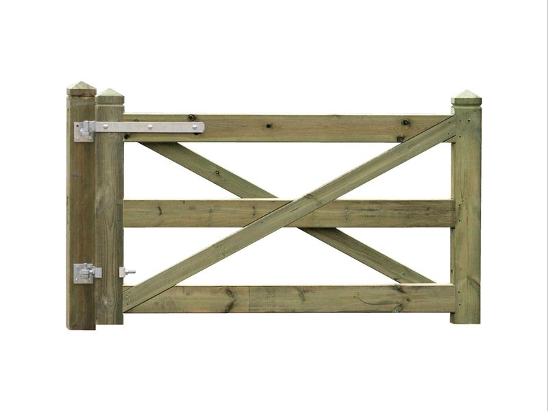 Weidepoort 1,6 m hoog