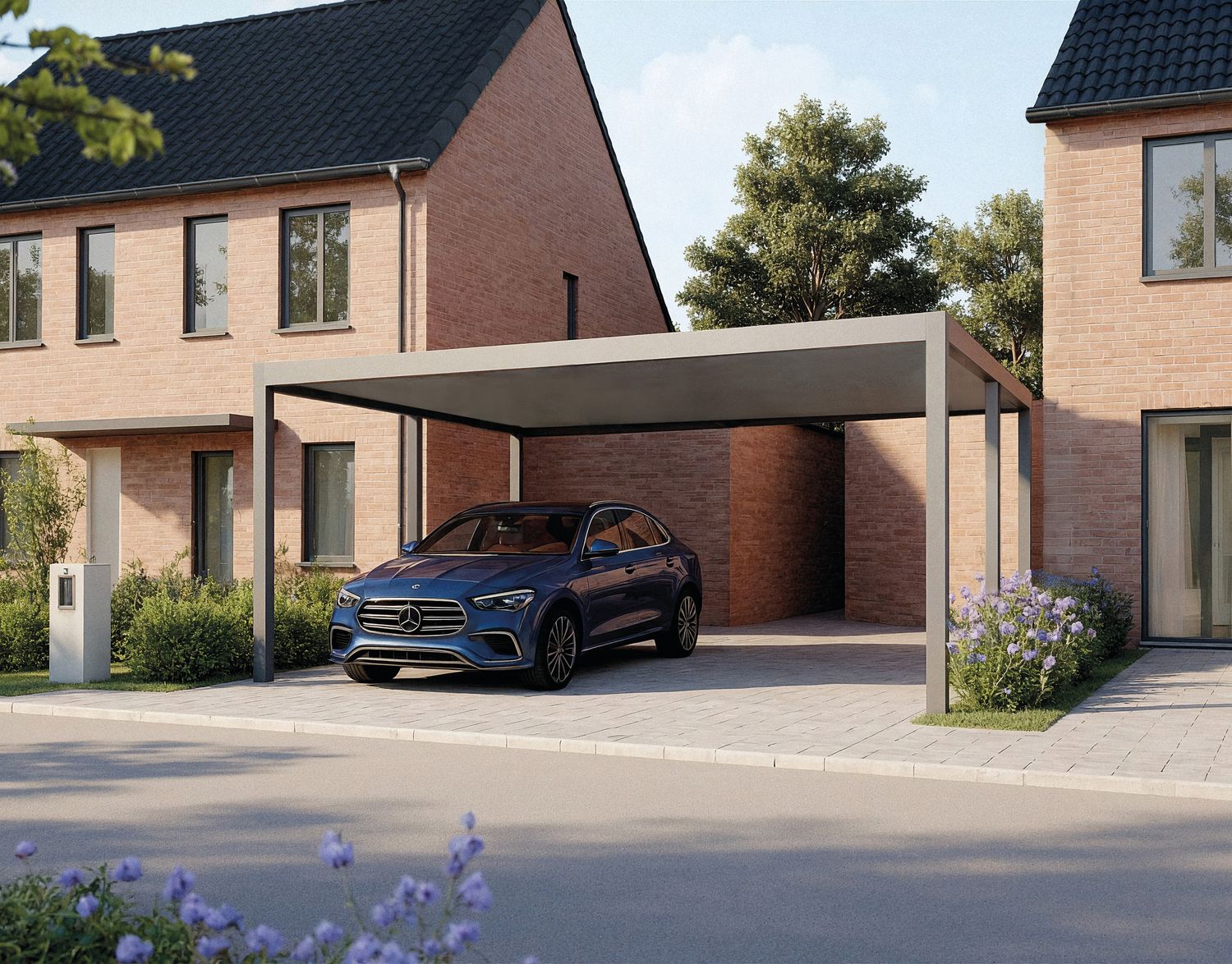 Arqos carport vanaf 2x2 tot 6x6
