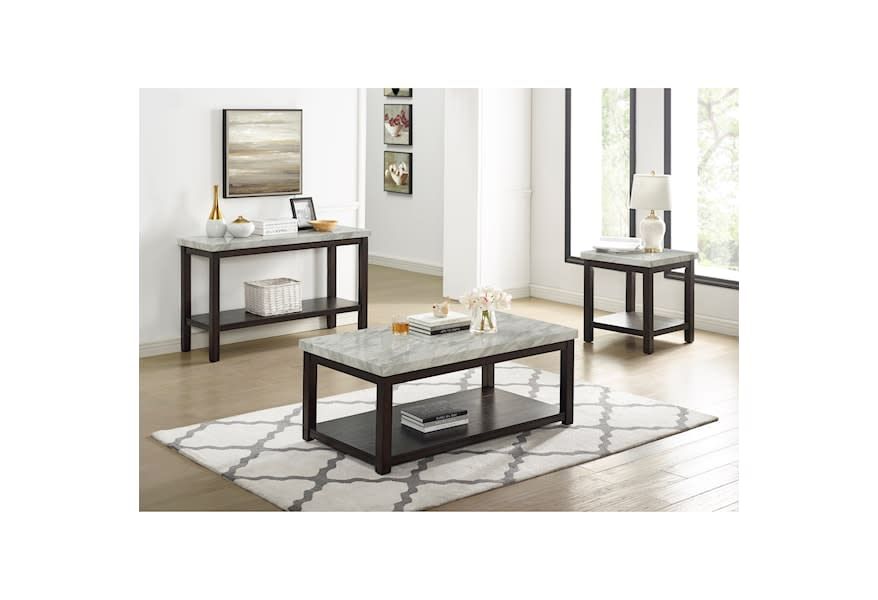 Deacon CoffeeTable w/Casters 1/79.4/6.8 4276-01