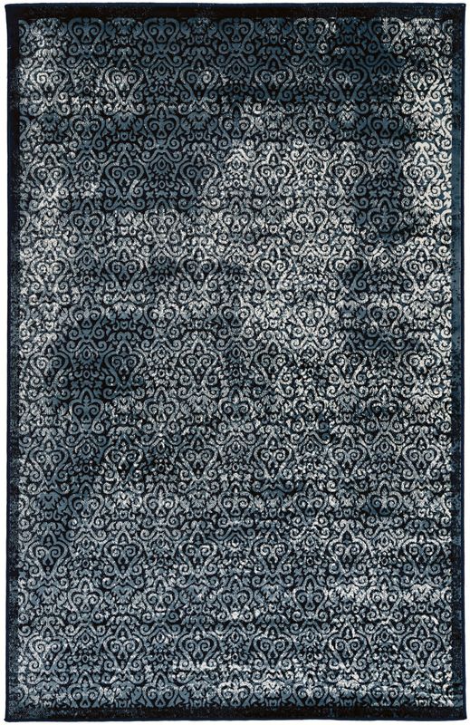 Vintage Illusion Navy and Beige 5X7.6 RUGVT3058 Rug