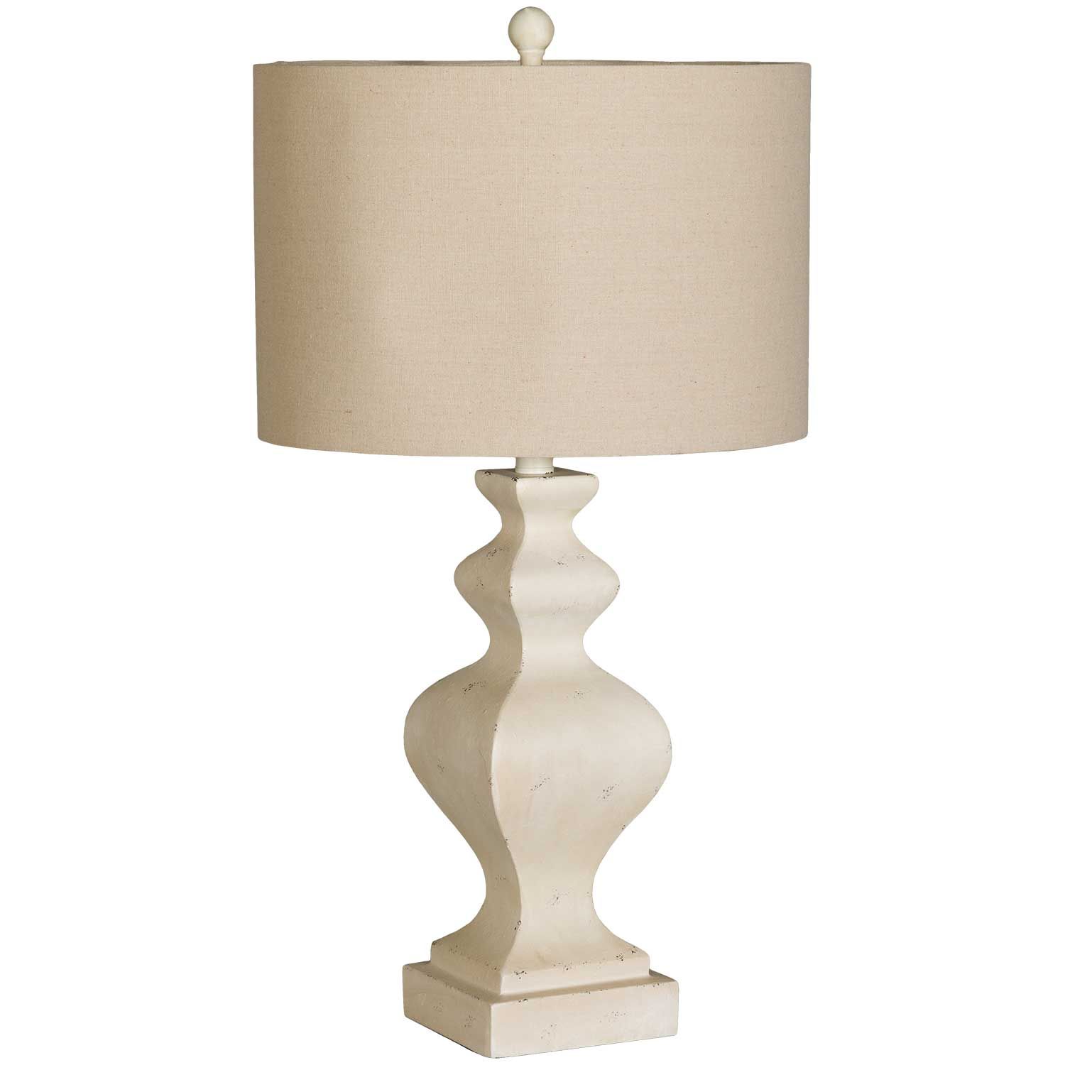 Dakota 28&quot; Distressed Polyresin Table Lamp