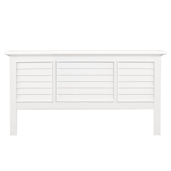 Plantation King Footboard White