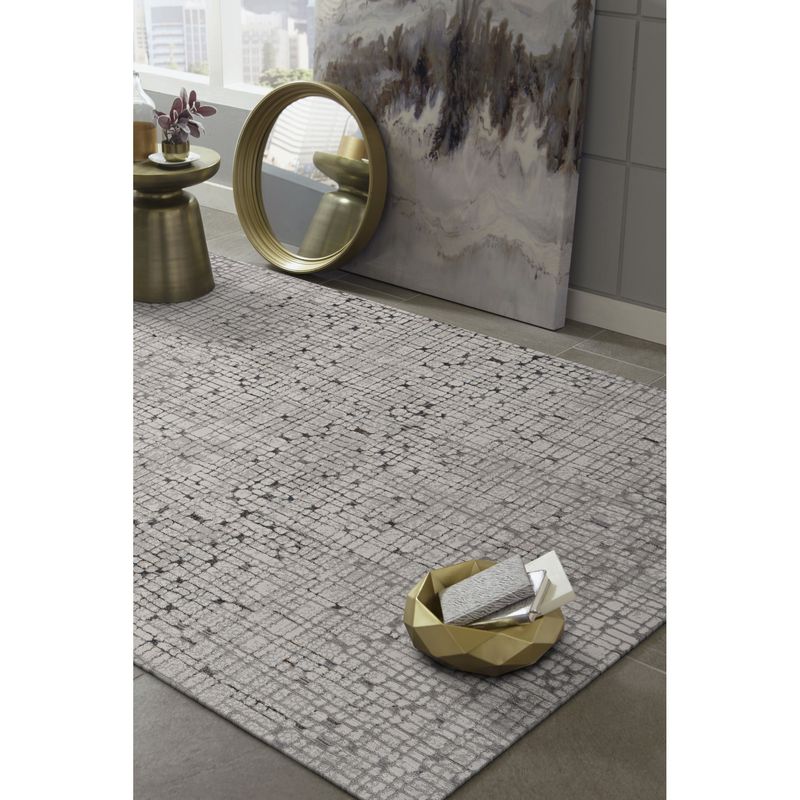 Inspire 7505  Grey Tribeca Rug 5&#39;3&quot;X7&#39;7&quot;