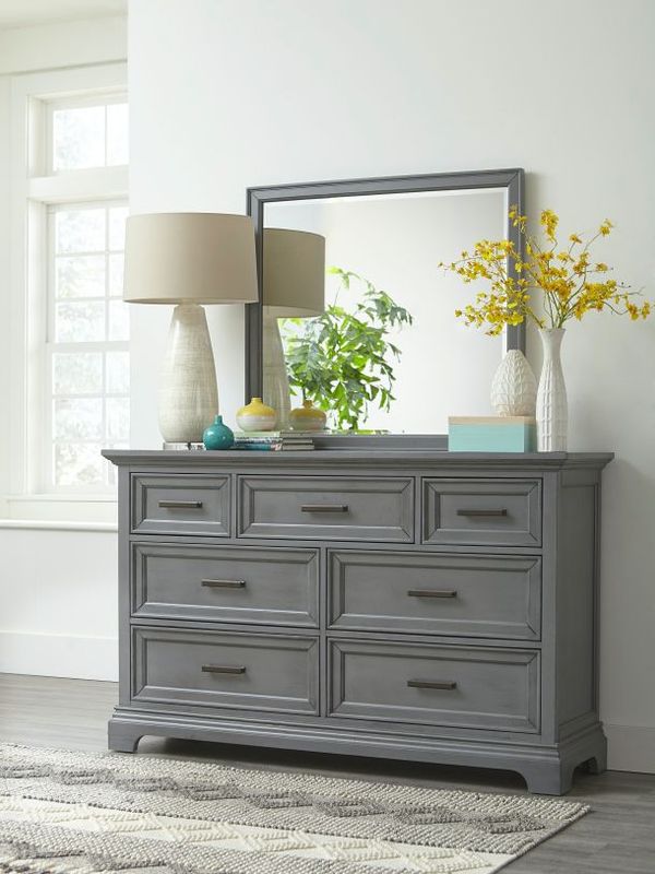 Summit Mirror 40X36 Mineral Gray