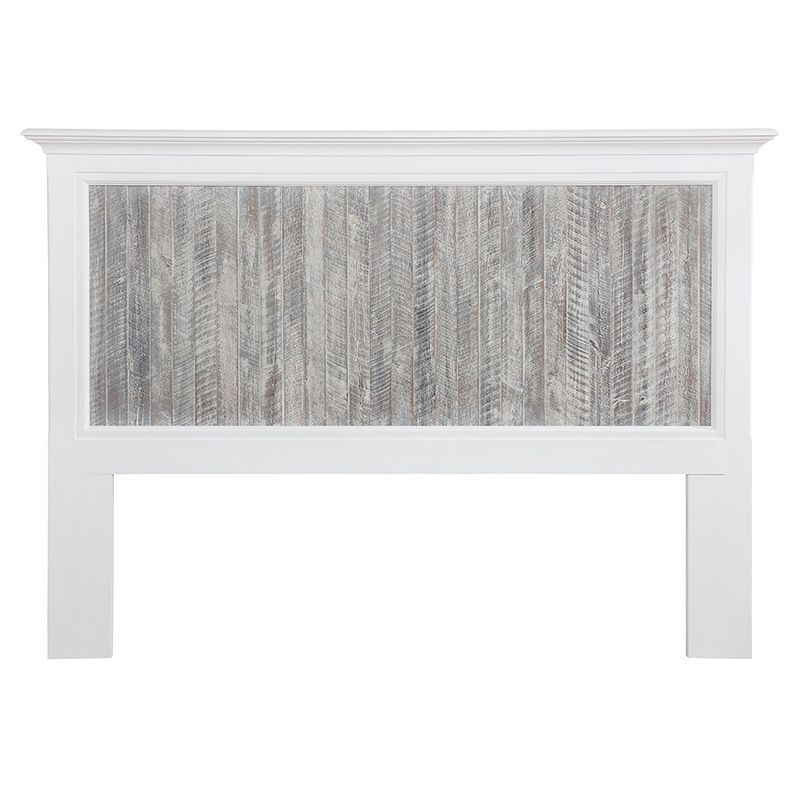 Key Largo Queen Headboard Boardwalk/White