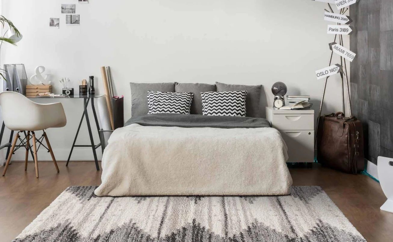 Phoenix 6960 Ivory Grey Global Rug 5&#39;3&quot;x7&#39;7&quot;