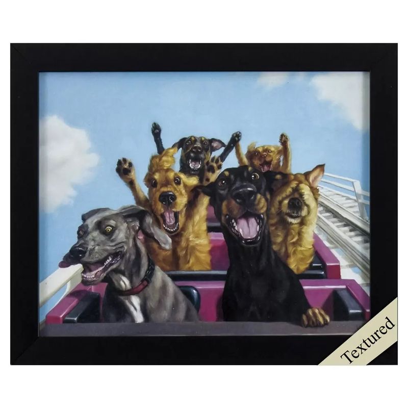 Thrill Seekers (Coaster Dogs) 9X11