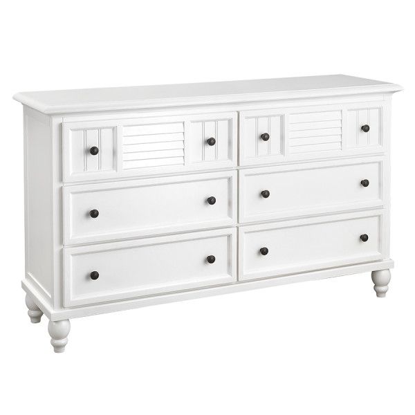Plantation 6-Drawer Dresser