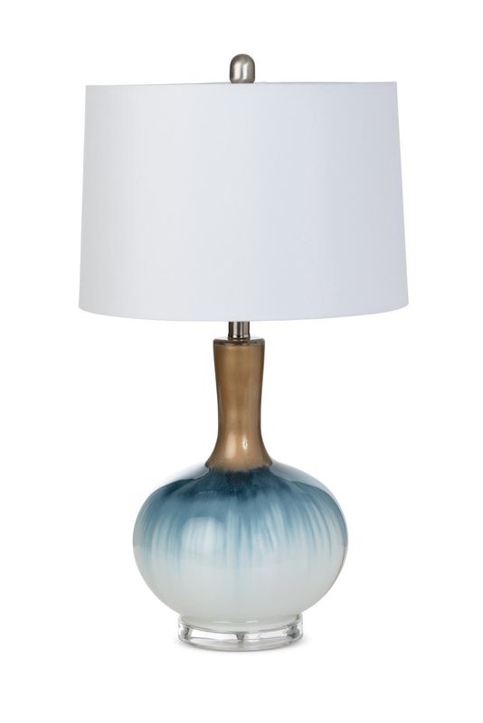 27.5&quot;TH Glass Table Lamp