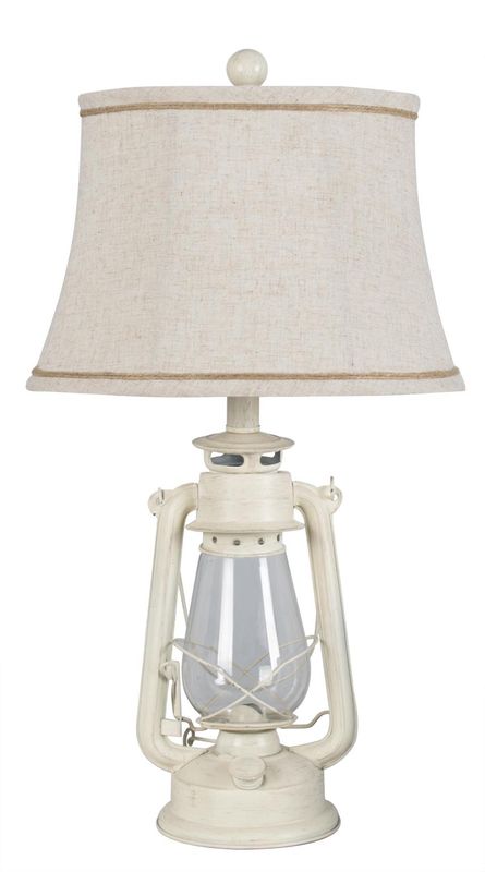 Metal Lantern Table Lamp