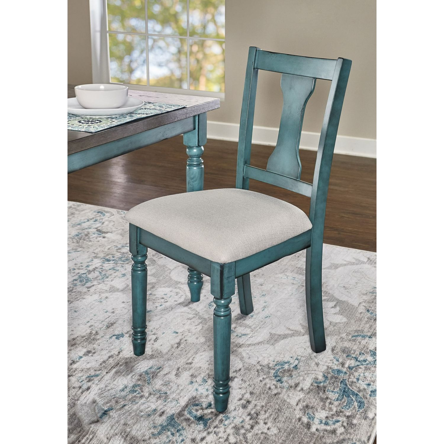 Willow Teal Side Chair