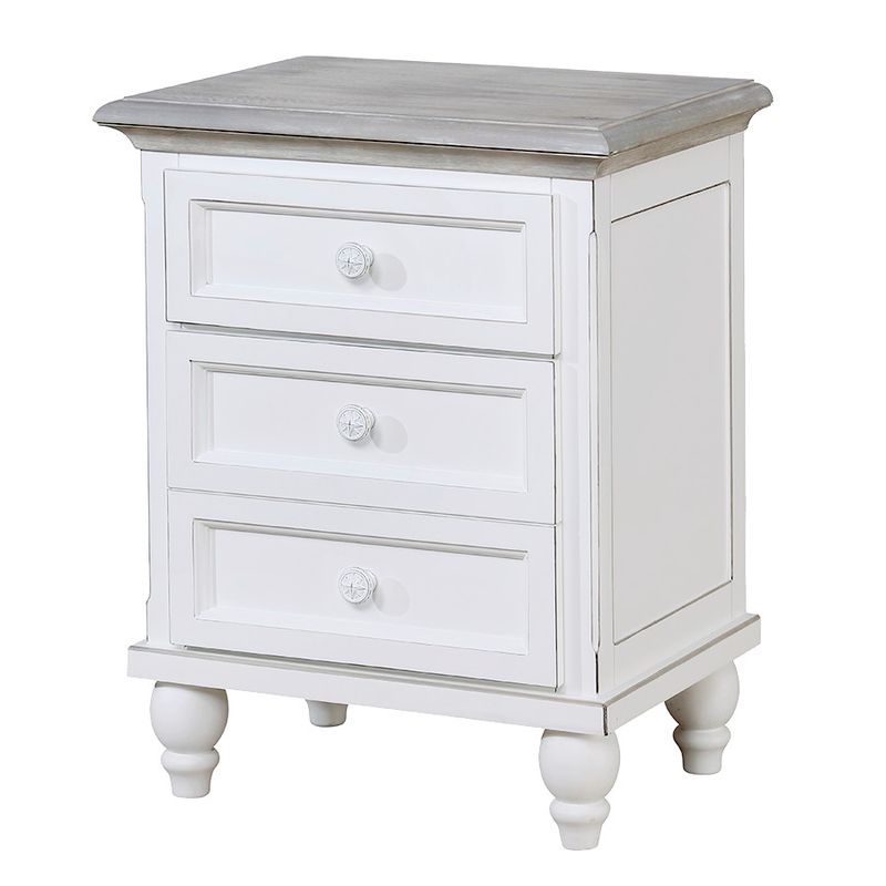 Tradewinds 2 Drawer Nightstand AW/ French Gray
