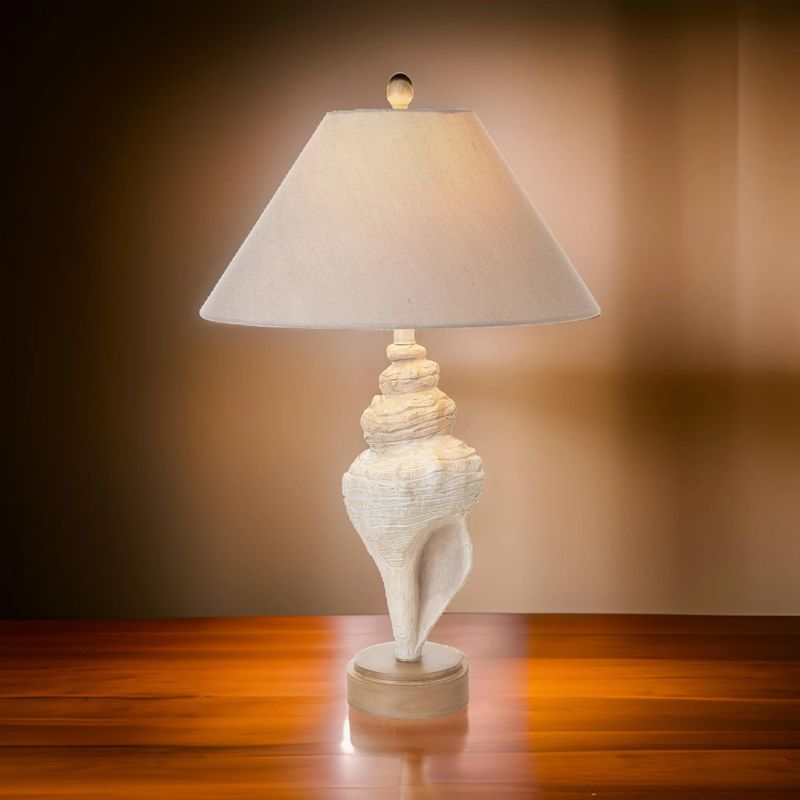30&quot; Seashell Coastal Table Lamp