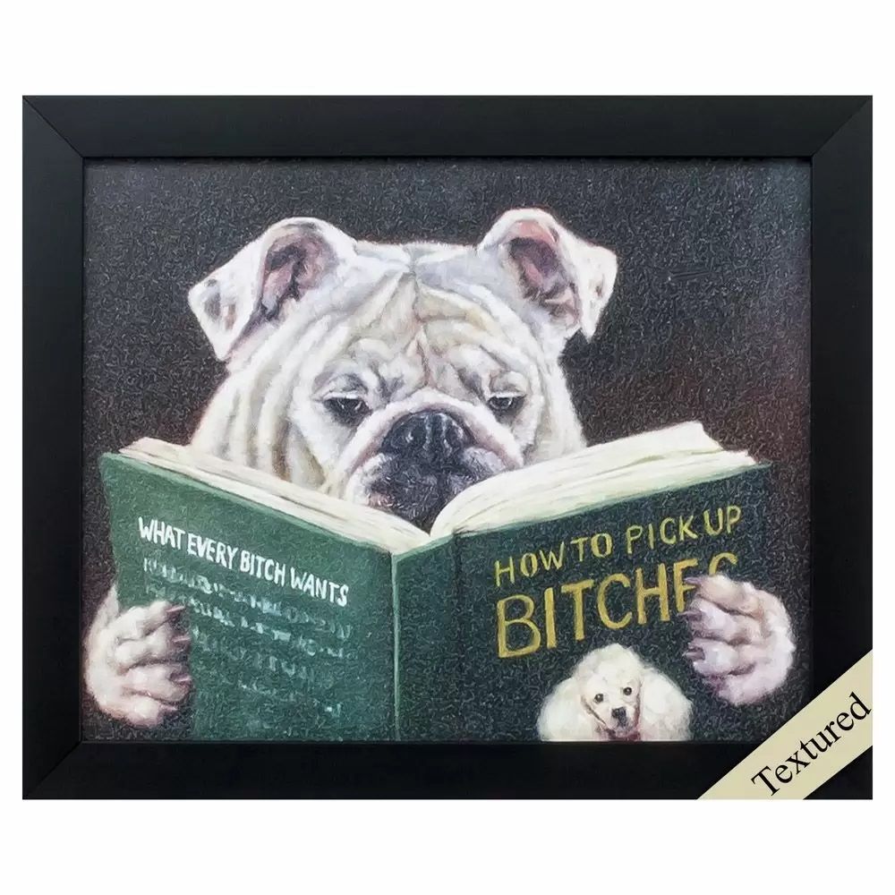How to Pick Up (Bulldog w/Bitch Book) 9X11