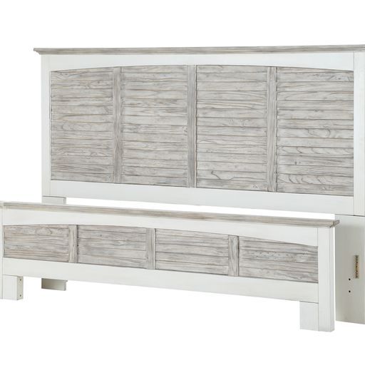 Islamorada Queen Headboard in Dapple Grey 66.5x3.5x57