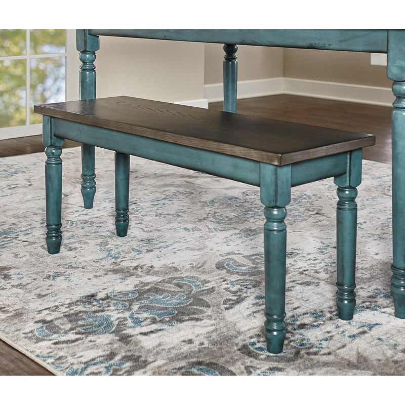 Willow Teal Bench