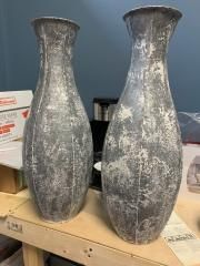 23.5&quot; Vase in Weathered Gray