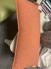 14x32 Extra Wide Lumbar Pillow in Coral