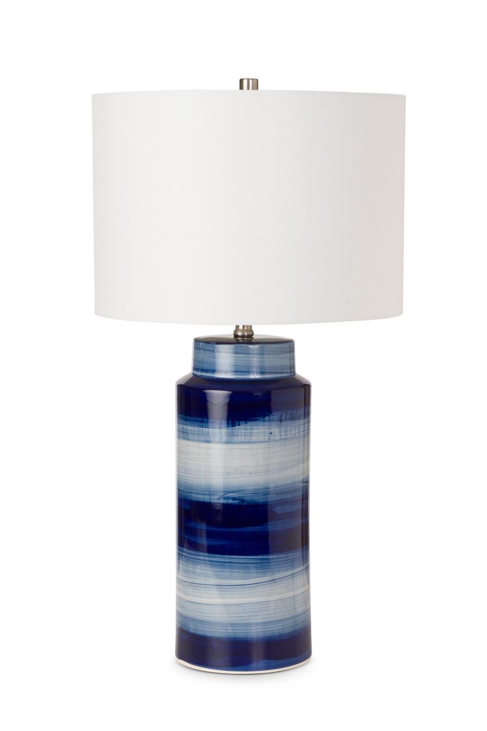 30&quot; Navy Ceramic Table Lamp