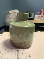 6x5 Earthy Green  Vase