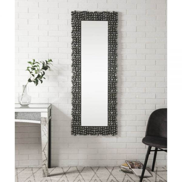 Kachina Mirror w/Faux Gem Trim 24&quot;L X 1&quot;W X 63&quot;H