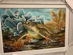 23x35 Fanfare w/ Driftwood Frame