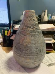9&quot; Vase in Natural
