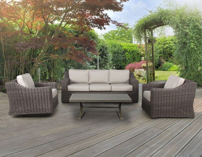 Jones Outdoor Resin Wicker Sofa