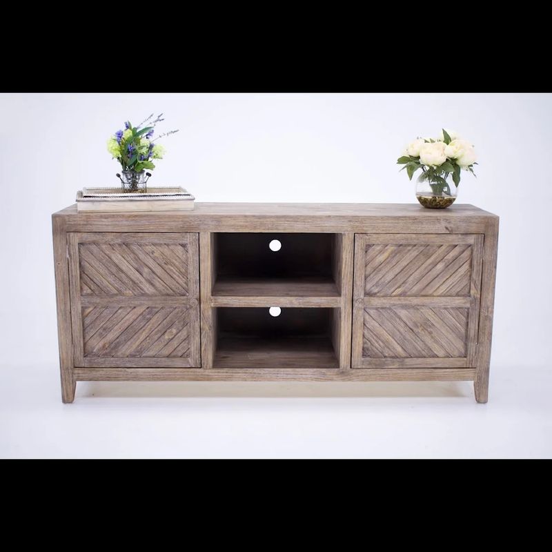 Felix 62&quot; TV Stand MIC-FELIX-TV62 WHEAT  62W x 19D x 32H