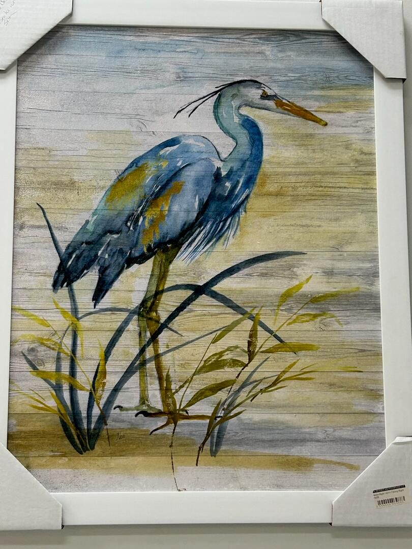 Heron Facing Right 31x25