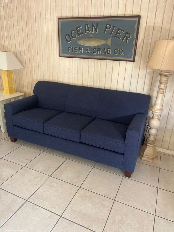 Oceans One Commercial Grade Queen Sleeper in Truman Navy