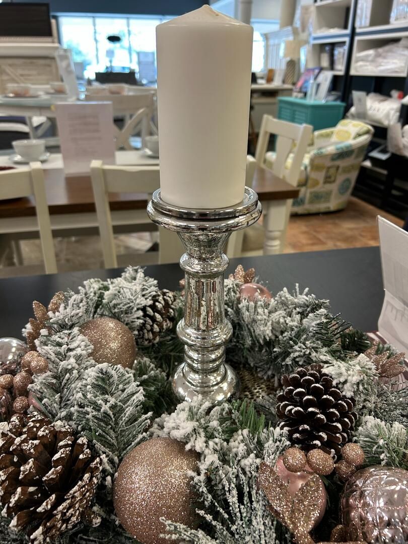 Silver Candle Sticks