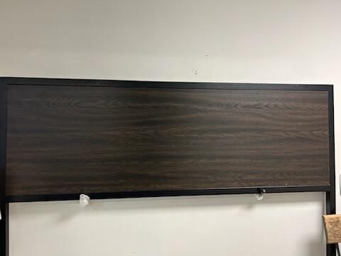 BBB Closeout Queen Headboard in Walnut