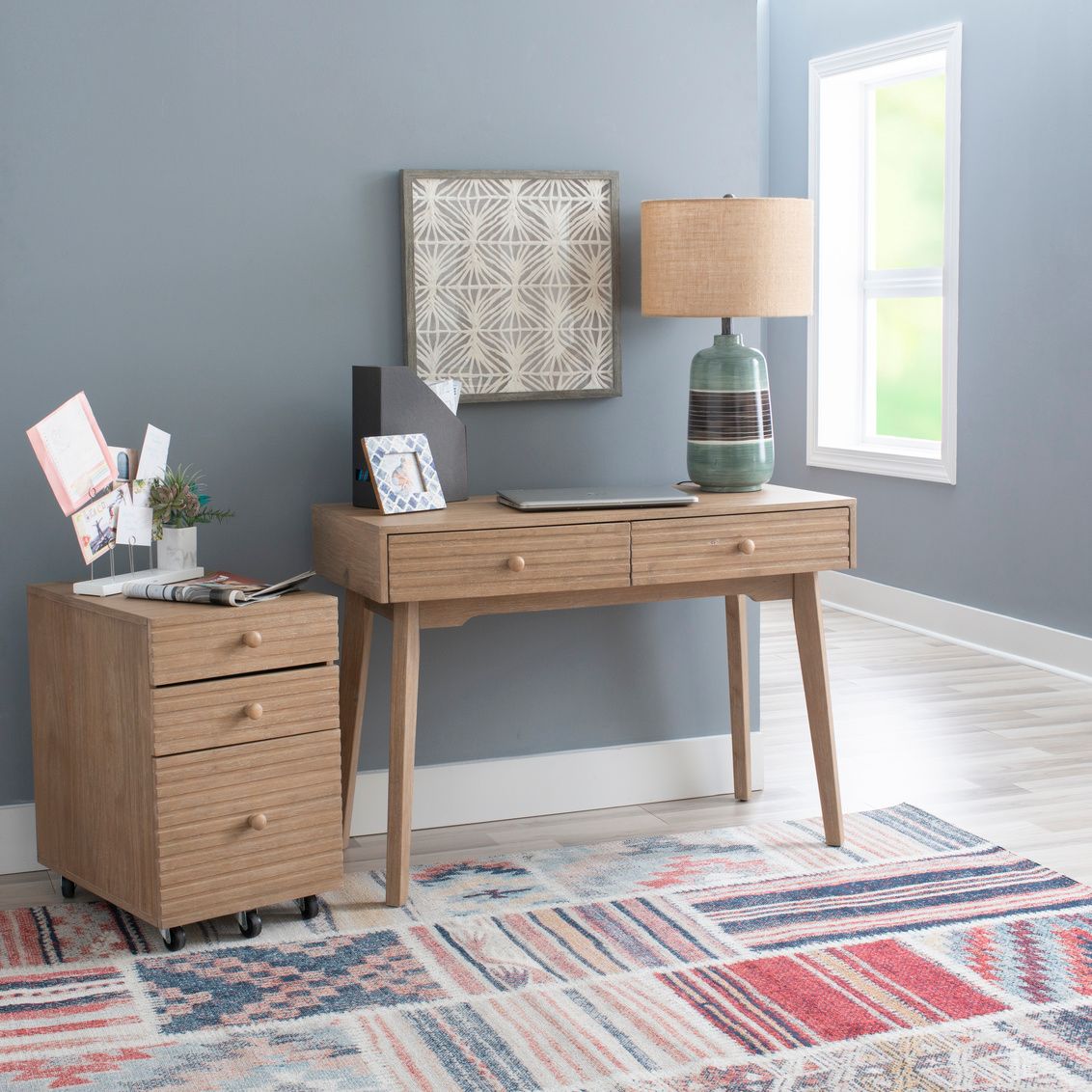 Waves Natural Desk 42L x 19D x 30H