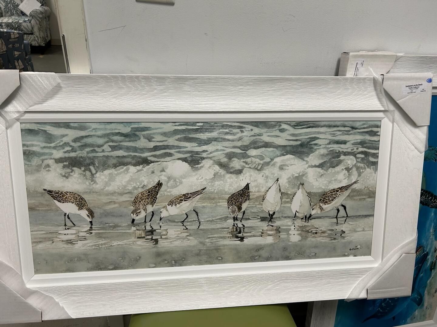 Sandpipers on the Beach 15 x 35