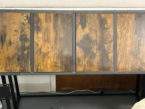Modern Industrial Queen Headboard