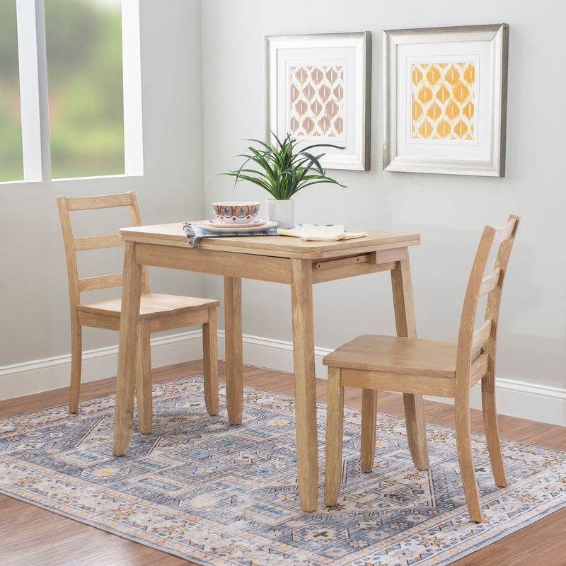 Ashley Grey Wash 3 Pc. Folding Dining Set