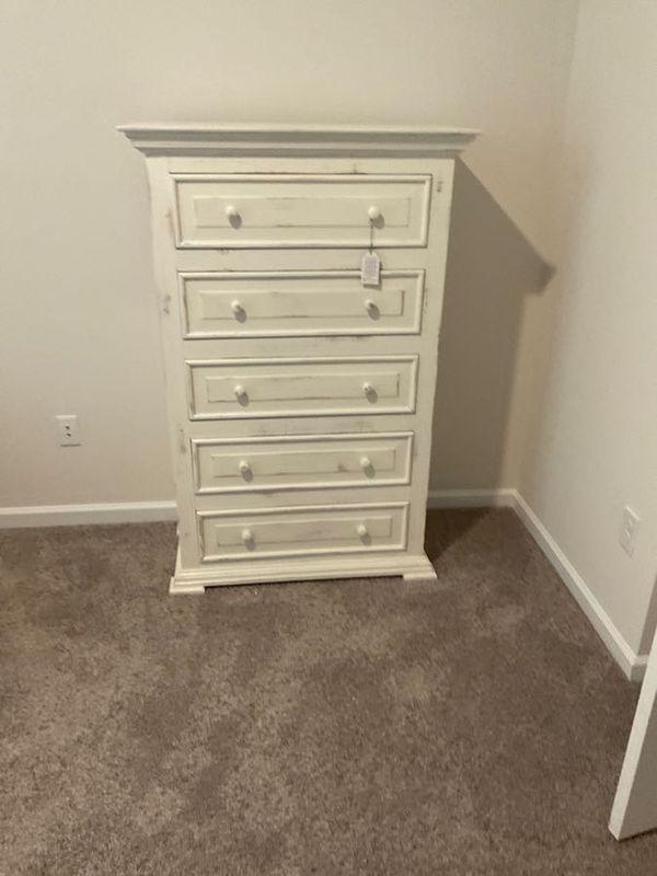 Chalet Chest in Nero White (VINTAGE) (Stock verified )