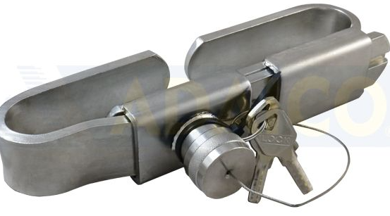 Antirrobo cierre trasero inox