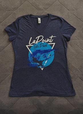 Lapoint Ski Park Women's Shot Sleeve Tee-Shirt