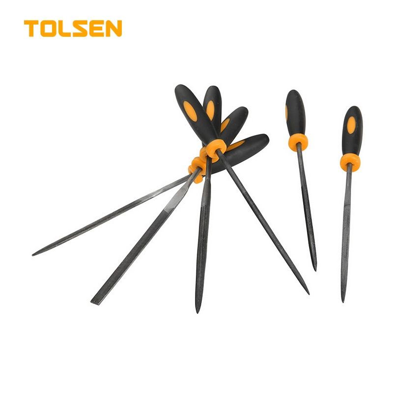 TOLSEN 6 PIECE NEEDLE FILE SET