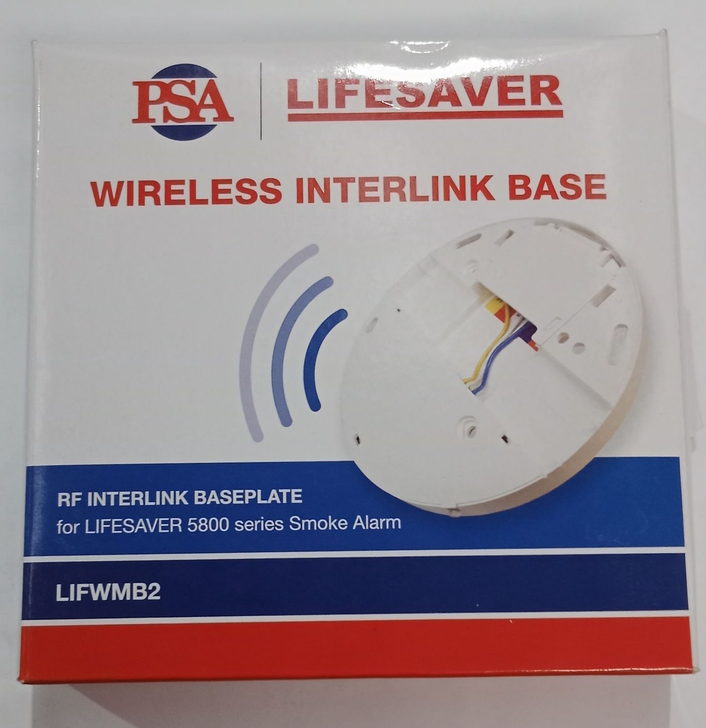 WIRELESS INTERLINK SMOKE ALARM BASE PLATE
