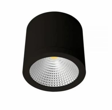 20W SURFACE MOUNT DOWNLIGHT CANISTER CCT BLACK